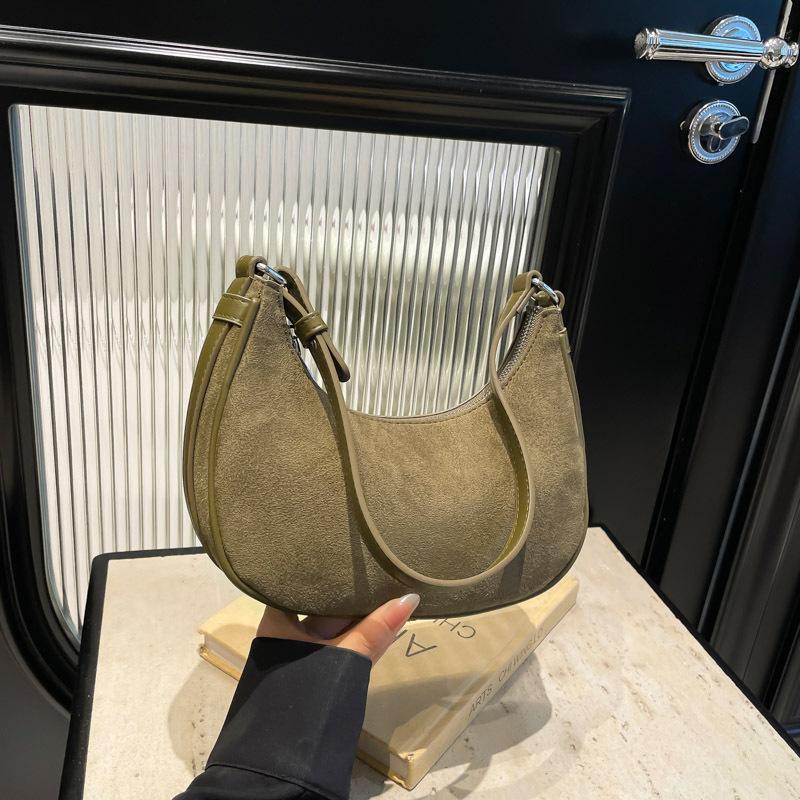 Autumn Simple Women Suede Shoulder Underarm Bags Versatile Ladies Crossbody Crescent Bag Casual Female Half-mo Handbag Purse зелёный
Autumn Simple Women Suede Shoulder Underarm Bags Versatile Ladies Crossbody Crescent Bag Casual Female Half-mo Handbag Purse зелёный