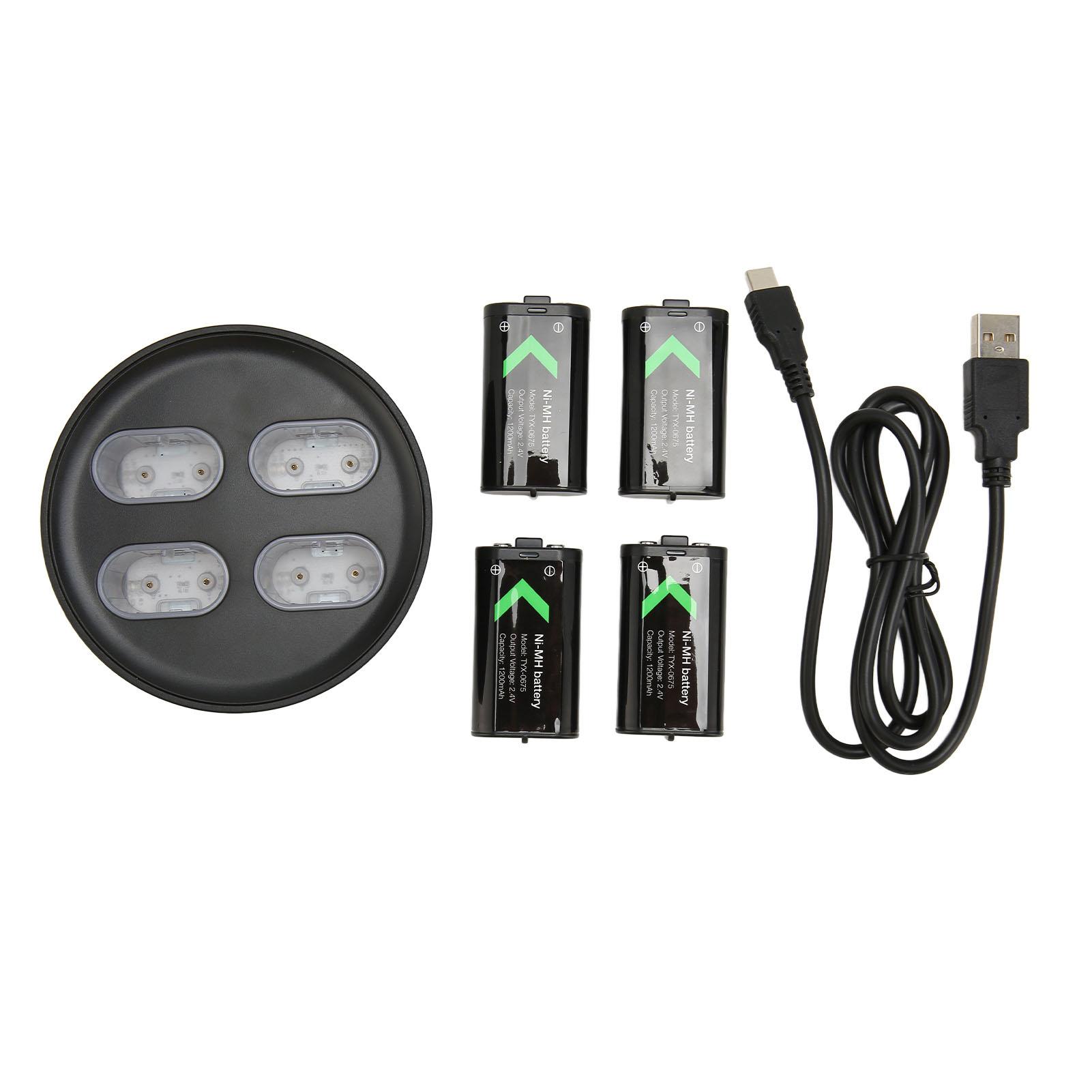 Зарядний пристрій для акумуляторних батарей 4 x 1200 мАг високої ємності для резервного копіювання X ONE для серії X
Зарядний пристрій для акумуляторних батарей 4 x 1200 мАг високої ємності для резервного копіювання X ONE для серії X