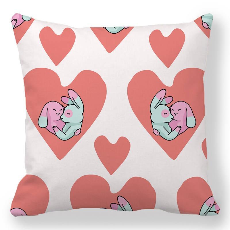 Juste de coussin lapin de dessin animé pour la décoration de la maison, taie d oreiller de luxe, canapé de bureau, voiture, motif créatif simple 40x40cm
Juste de coussin lapin de dessin animé pour la décoration de la maison, taie d oreiller de luxe, canapé de bureau, voiture, motif créatif simple 40x40cm