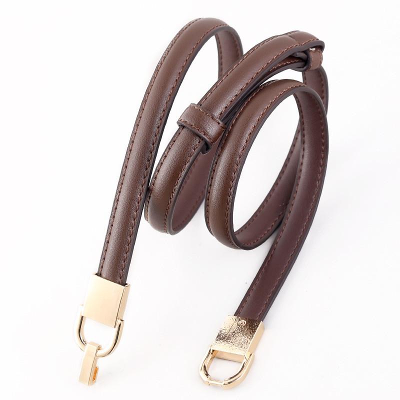 Leather Belt For Dresses With Adjustable Silver Buckle And Slim Design For Casual And Office Wear кавовий
Leather Belt For Dresses With Adjustable Silver Buckle And Slim Design For Casual And Office Wear кавовий