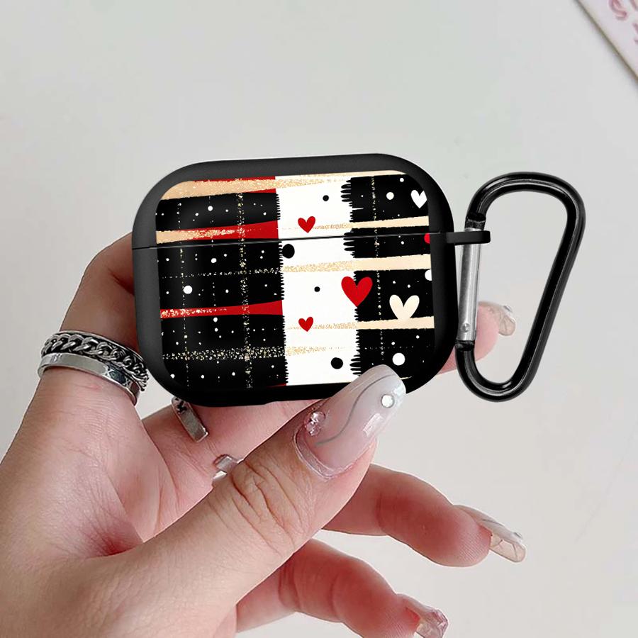 Red Black Heart Daisy Stripe Earphone Cases Cover Case For Airpods Pro3 Pro 3 Pro2 1 4 2 Airpods Pro 2
Red Black Heart Daisy Stripe Earphone Cases Cover Case For Airpods Pro3 Pro 3 Pro2 1 4 2 Airpods Pro 2