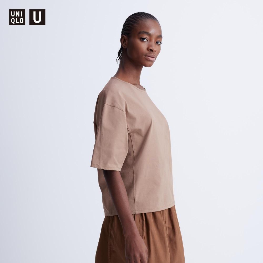 UNIQLO JAPAN Air Rhythm Хлопковая футболка свободного покроя с короткими рукавами
UNIQLO JAPAN Air Rhythm Хлопковая футболка свободного покроя с короткими рукавами