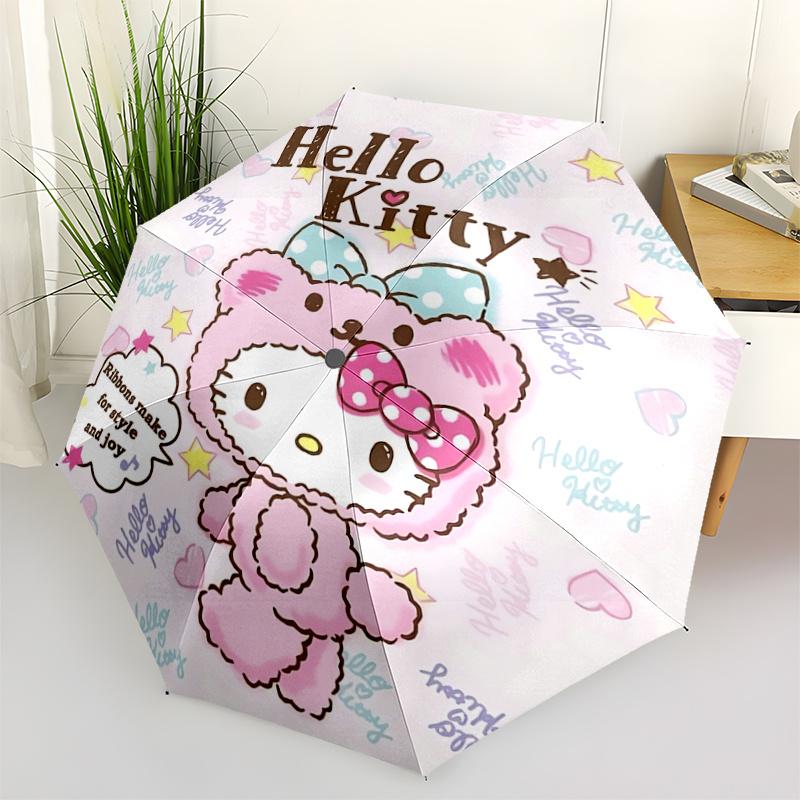 1pc Hello Kitty Ribbon Bow Outdoor Umbrella - Automatic Open/Closed, Foldable Design, 8-Rib Iron Frame, Festival Gift, Suitable for Fans, Travel, Dail
1pc Hello Kitty Ribbon Bow Outdoor Umbrella - Automatic Open/Closed, Foldable Design, 8-Rib Iron Frame, Festival Gift, Suitable for Fans, Travel, Dail