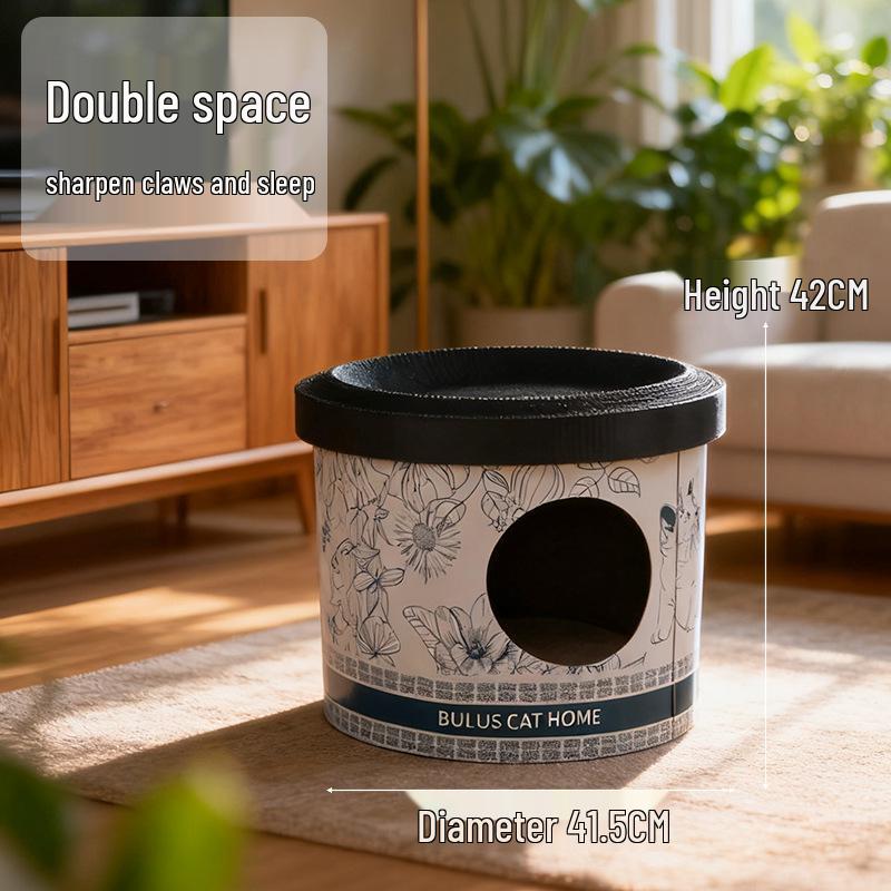 Кошачья вилла: Очень большая двухслойная картонная кровать и когтеточка, устойчивая к царапинам, в стиле кофейной чашки Individually Packaged
Кошачья вилла: Очень большая двухслойная картонная кровать и когтеточка, устойчивая к царапинам, в стиле кофейной чашки Individually Packaged