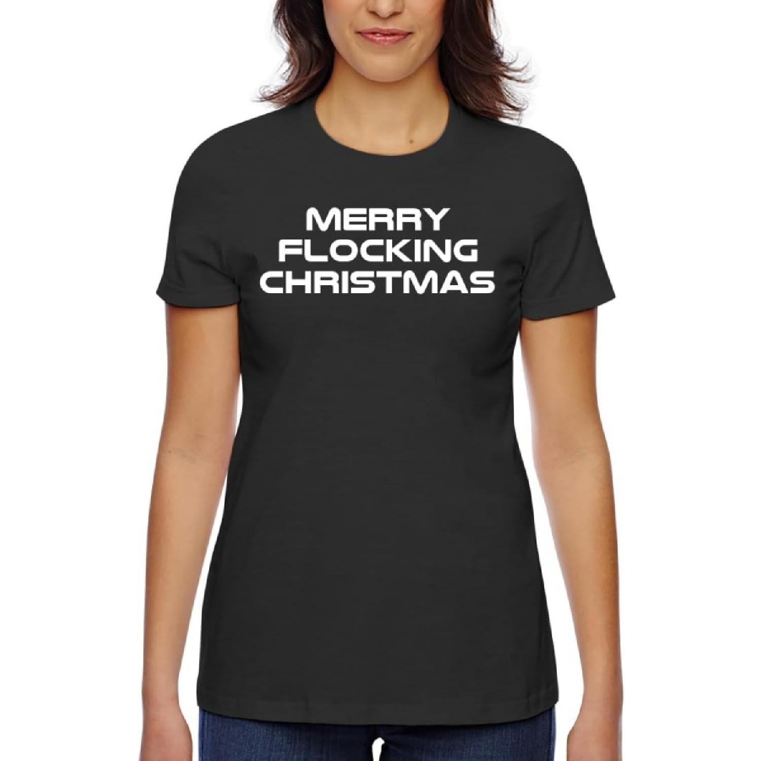 Merry Flocking Christmas - Women s Classic Fit Soft Cotton T-Shirt – Comfy Everyday Misses Tee CP05 Black XXXXXL різнокольоровий
Merry Flocking Christmas - Women s Classic Fit Soft Cotton T-Shirt – Comfy Everyday Misses Tee CP05 Black XXXXXL різнокольоровий