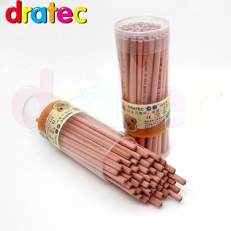 Solid Wood Hexagonal Triangular Writing Pencil for Primary School and Kindergarten HB 50 pencils/bucket
Solid Wood Hexagonal Triangular Writing Pencil for Primary School and Kindergarten HB 50 pencils/bucket