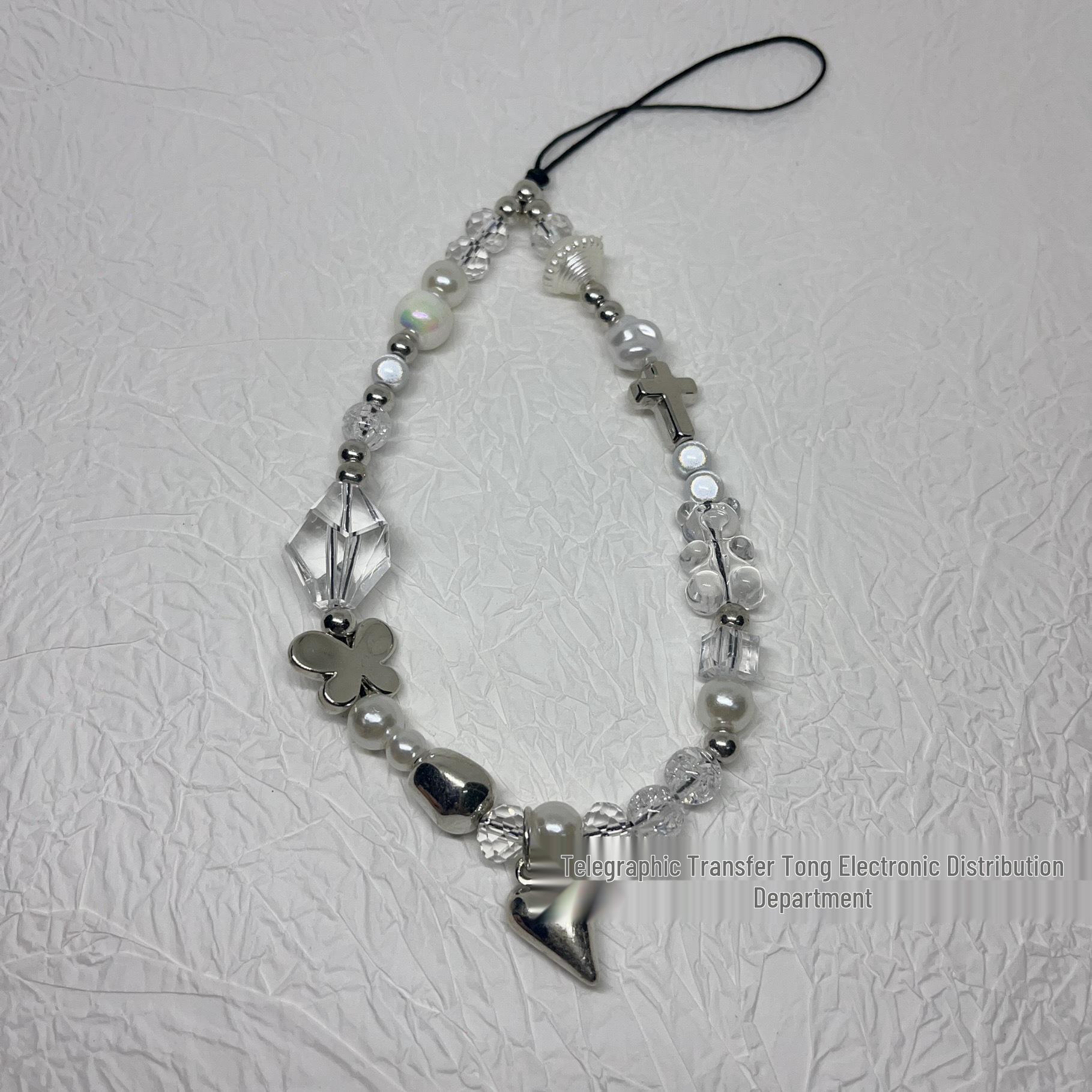 Silver Bear Beaded Phone Lanyard & Keychain Jewelry
Silver Bear Beaded Phone Lanyard & Keychain Jewelry