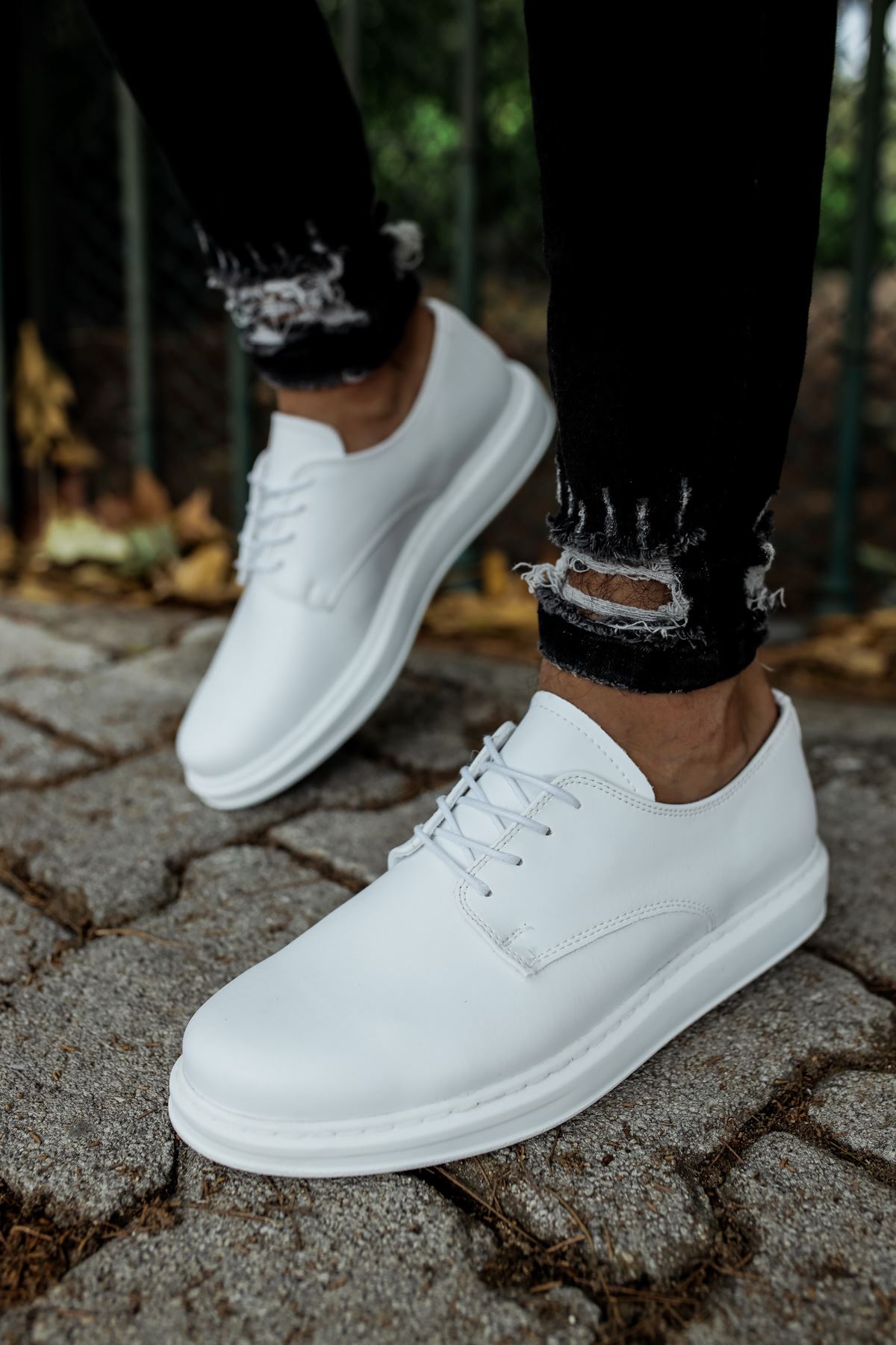 CHEKİCH New Collection CH003 Pelle Classica Men Shoe White Black Brown Tan 39
CHEKİCH New Collection CH003 Pelle Classica Men Shoe White Black Brown Tan 39