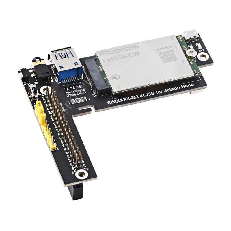 Jetson Nano 5G/4G/3G Communication Expansion Module with Domestic Network Access
Jetson Nano 5G/4G/3G Communication Expansion Module with Domestic Network Access