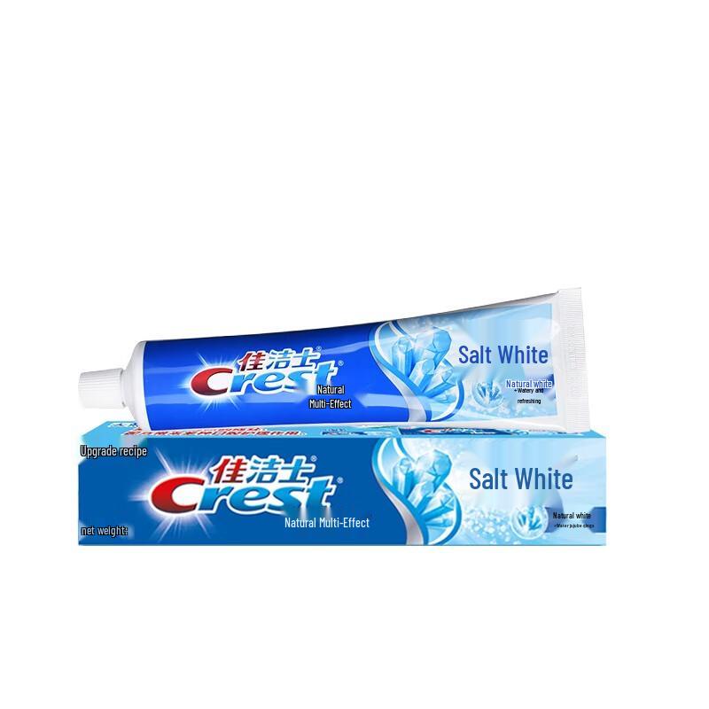 Crest Salt White Cool Mint Toothpaste (90g x 10 Pack)
Crest Salt White Cool Mint Toothpaste (90g x 10 Pack)