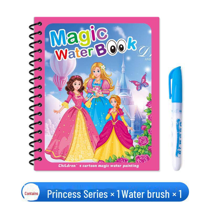 Детская волшебная многоразовая книга для рисования водой - обучающая раскраска и граффити-игрушка
Детская волшебная многоразовая книга для рисования водой - обучающая раскраска и граффити-игрушка