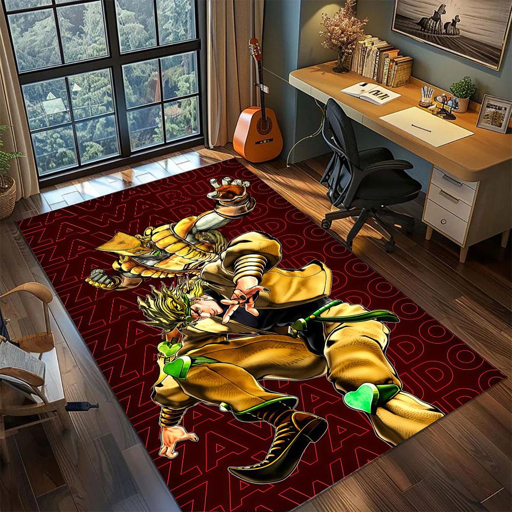 JOJO Bedroom Living Room Home Decor Carpet Cool Movie Mat Play Floor Mat Cartoon Print Pattern Rug 60x90cm
JOJO Bedroom Living Room Home Decor Carpet Cool Movie Mat Play Floor Mat Cartoon Print Pattern Rug 60x90cm