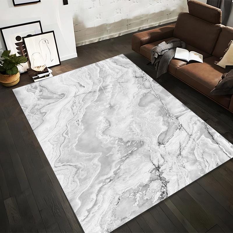 Luxury White Marble Pattern Carpet for Modern Living Room Decor Suitable for use as an anti-slip for living room bedroom sofas 40x60cm( 15x23in )
Luxury White Marble Pattern Carpet for Modern Living Room Decor Suitable for use as an anti-slip for living room bedroom sofas 40x60cm( 15x23in )