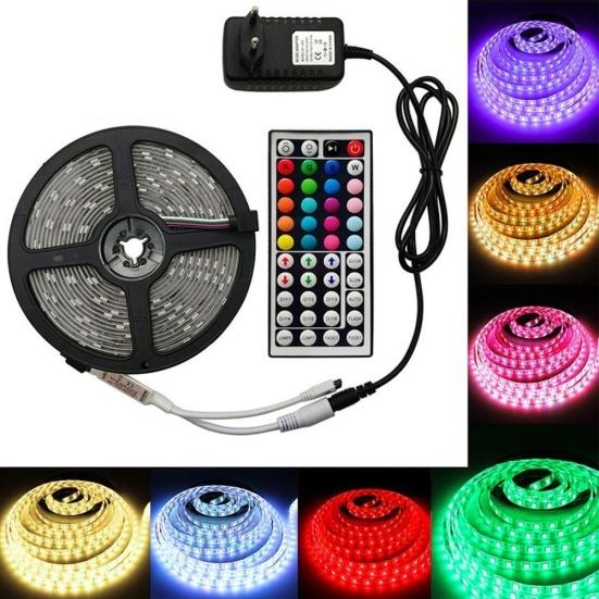 5 м 3528 RGB светодиодный цветной дистанционный гибкий меняющийся светильник для вечеринки, бара, домашнего декора
5 м 3528 RGB светодиодный цветной дистанционный гибкий меняющийся светильник для вечеринки, бара, домашнего декора