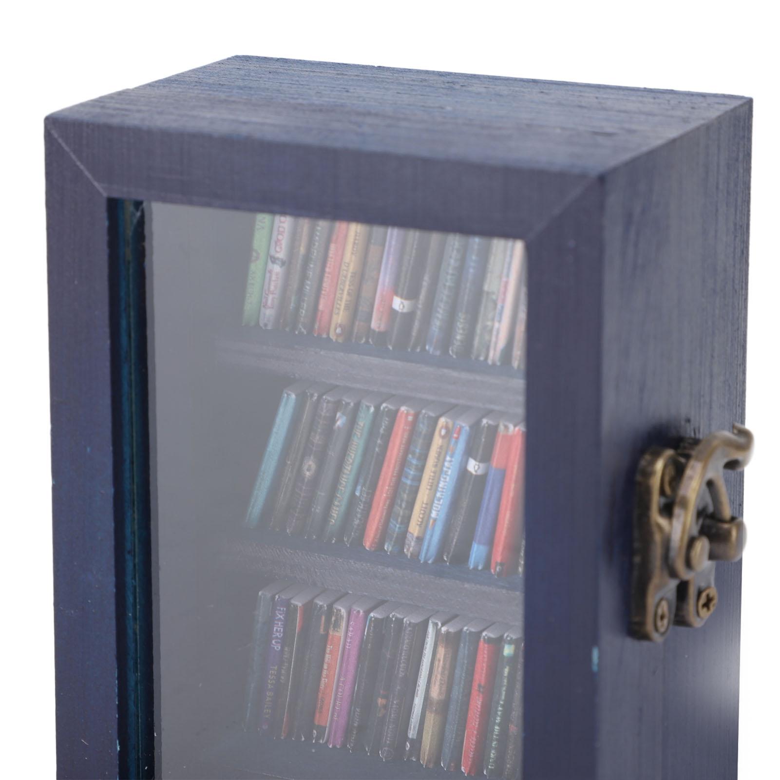 Pocket Anxiety Bookshelf Stress Relief Decorative Ornament Miniature Bookshelf Display Cabinet for
Pocket Anxiety Bookshelf Stress Relief Decorative Ornament Miniature Bookshelf Display Cabinet for