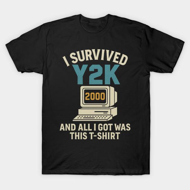 Men Black Print T-shirt I Survived Y2K And All I Got Was This T-Shirt – Funny Retro Millennium Tee No-Cut Transfer Paper Print Cotton Tshirt S чорний
Men Black Print T-shirt I Survived Y2K And All I Got Was This T-Shirt – Funny Retro Millennium Tee No-Cut Transfer Paper Print Cotton Tshirt S чорний