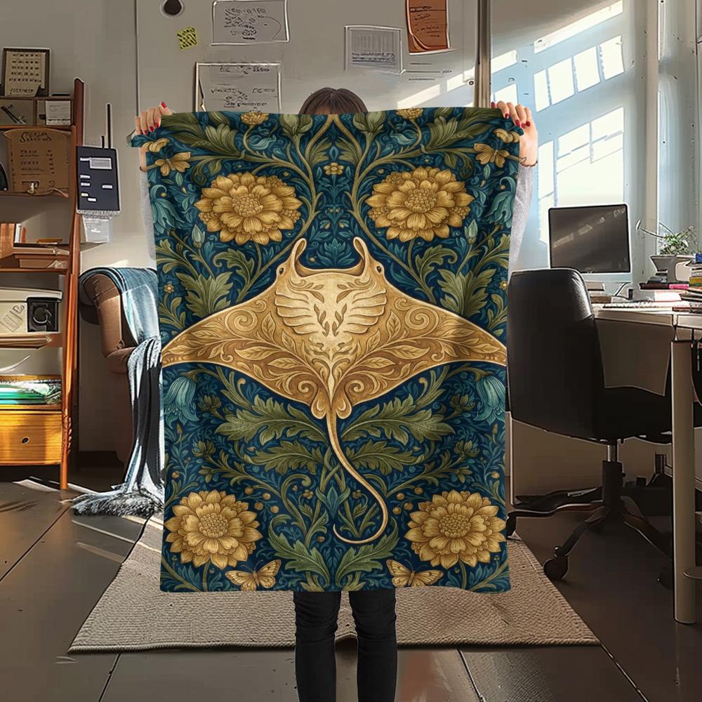 1PC Vintage Floral Fauna Print FlAannel Blanket, High quality Comfortable for All Seasons, Home Decor, Warmth and Comfort 80cm x 120cm
1PC Vintage Floral Fauna Print FlAannel Blanket, High quality Comfortable for All Seasons, Home Decor, Warmth and Comfort 80cm x 120cm