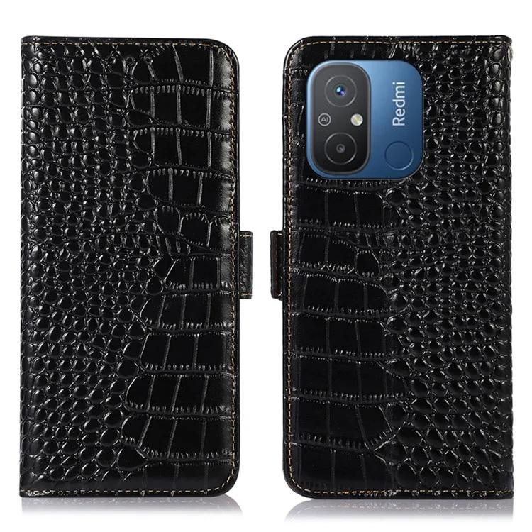 Чехол с блокировкой RFID для Xiaomi Redmi 12C 4G / 11A 4G из натуральной яловой кожи-кошелек-подставка для мобильного телефона
Чехол с блокировкой RFID для Xiaomi Redmi 12C 4G / 11A 4G из натуральной яловой кожи-кошелек-подставка для мобильного телефона