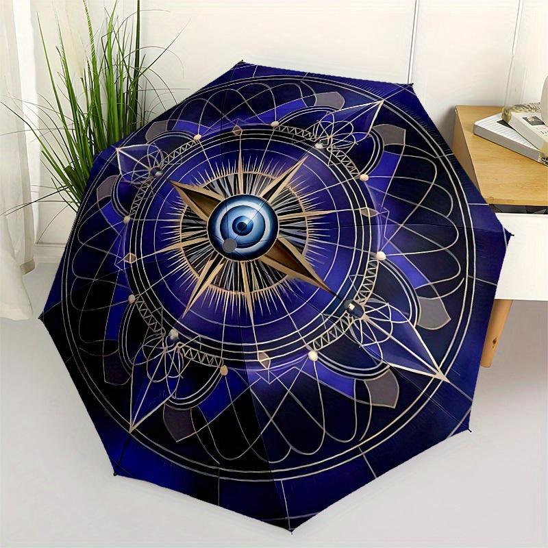 1pc Eyes of Providence Mandala DesignUmbrella with Plastic Handle,Suitable for All Seasons Home Travel Outdoor UmbrellaB1573
1pc Eyes of Providence Mandala DesignUmbrella with Plastic Handle,Suitable for All Seasons Home Travel Outdoor UmbrellaB1573