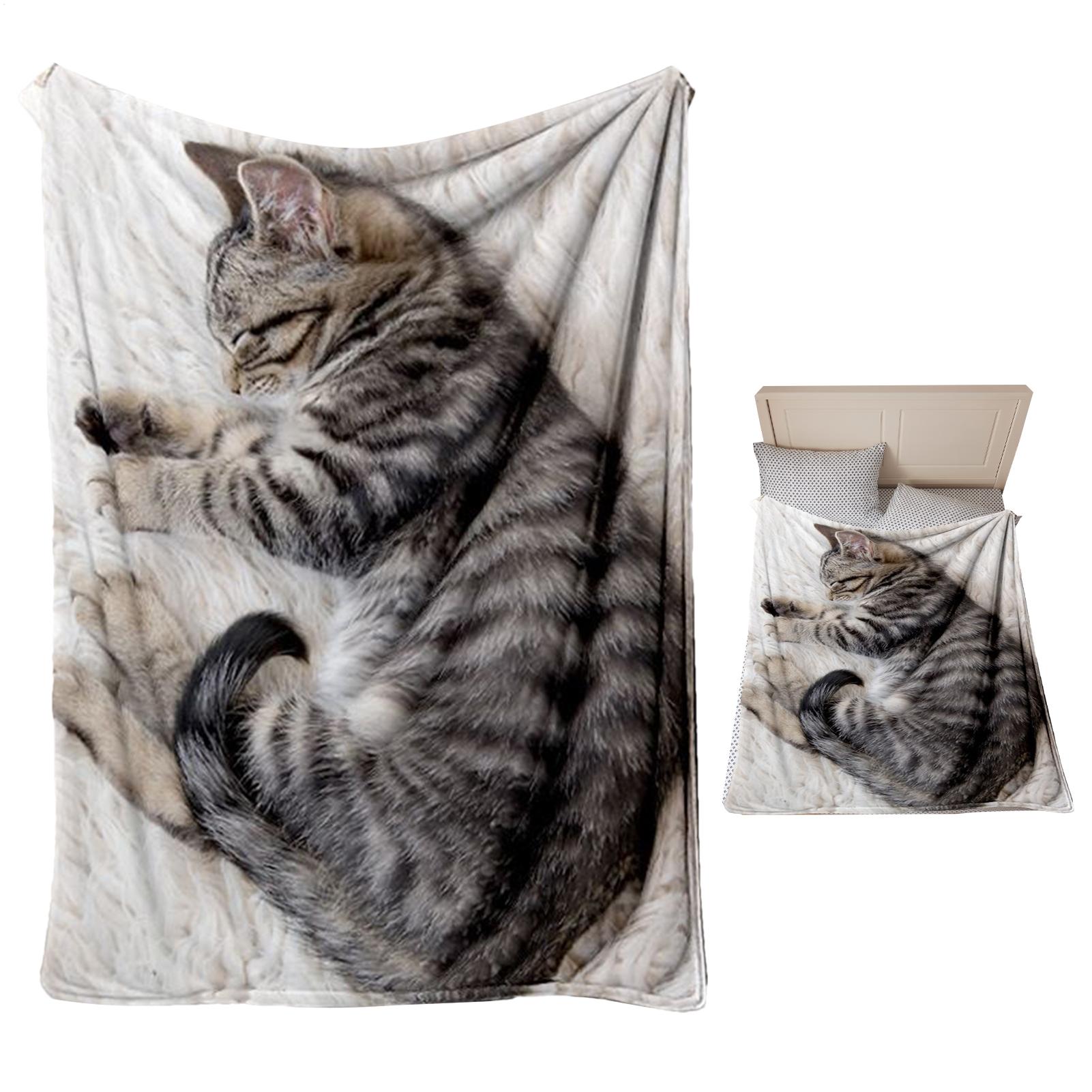 Cartoon Kitten Flannel Throw Blanket Cat Print Soft Warm Fleece Blanket Warm Bed Accessories Decor For Camping Sofa Bedroom China Mainland
Cartoon Kitten Flannel Throw Blanket Cat Print Soft Warm Fleece Blanket Warm Bed Accessories Decor For Camping Sofa Bedroom China Mainland
