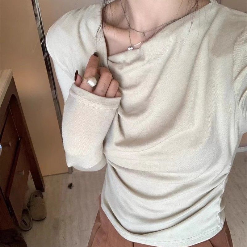 Короткая футболка с длинными рукавами и v-образным вырезом Spicy Girl, осенний топ с подкладкой небольшого размера
Короткая футболка с длинными рукавами и v-образным вырезом Spicy Girl, осенний топ с подкладкой небольшого размера