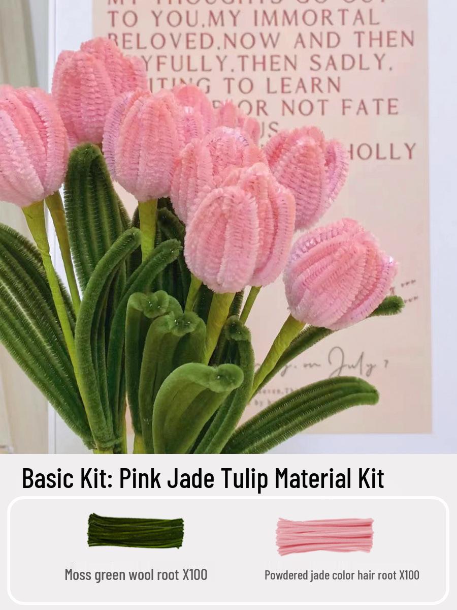 Зашифрованный набор для поделок из синельной проволоки «Тюльпан» для детского сада, креативные проекты ручной работы с руководством для обучения
Зашифрованный набор для поделок из синельной проволоки «Тюльпан» для детского сада, креативные проекты ручной работы с руководством для обучения