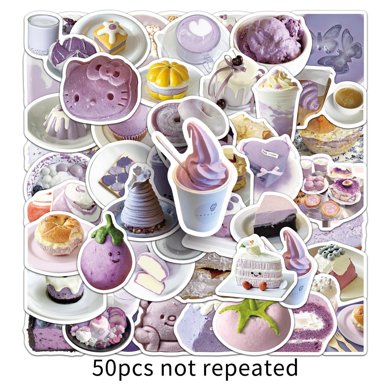 50PCS Cute Taro Dessert Cartoon Stickers for Notebook, Luggage, and Desk Decor
50PCS Cute Taro Dessert Cartoon Stickers for Notebook, Luggage, and Desk Decor