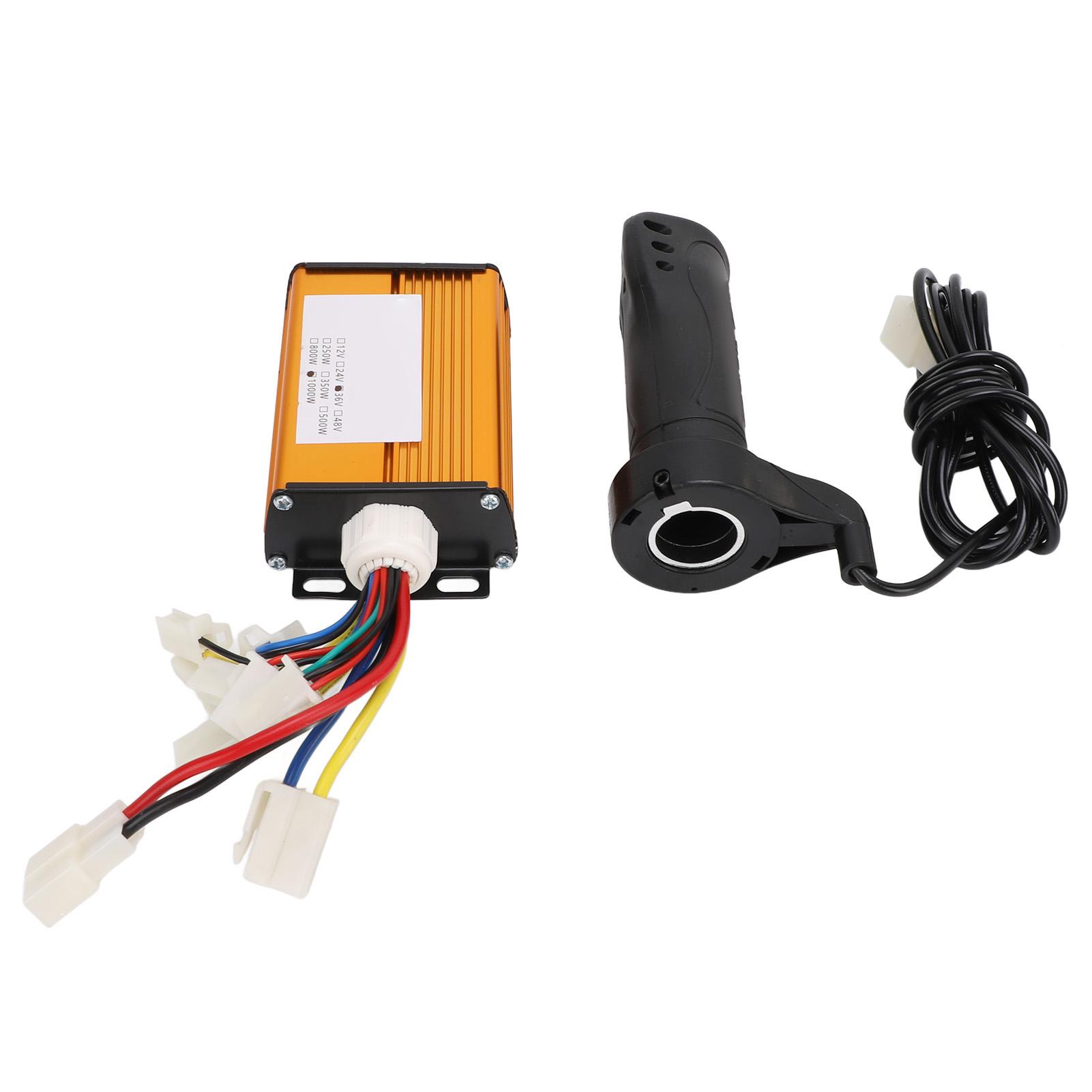 Brushed Controller 36V 1000W Good Heat Dissipation Motor Speed Controller with Throttle Grip for
Brushed Controller 36V 1000W Good Heat Dissipation Motor Speed Controller with Throttle Grip for