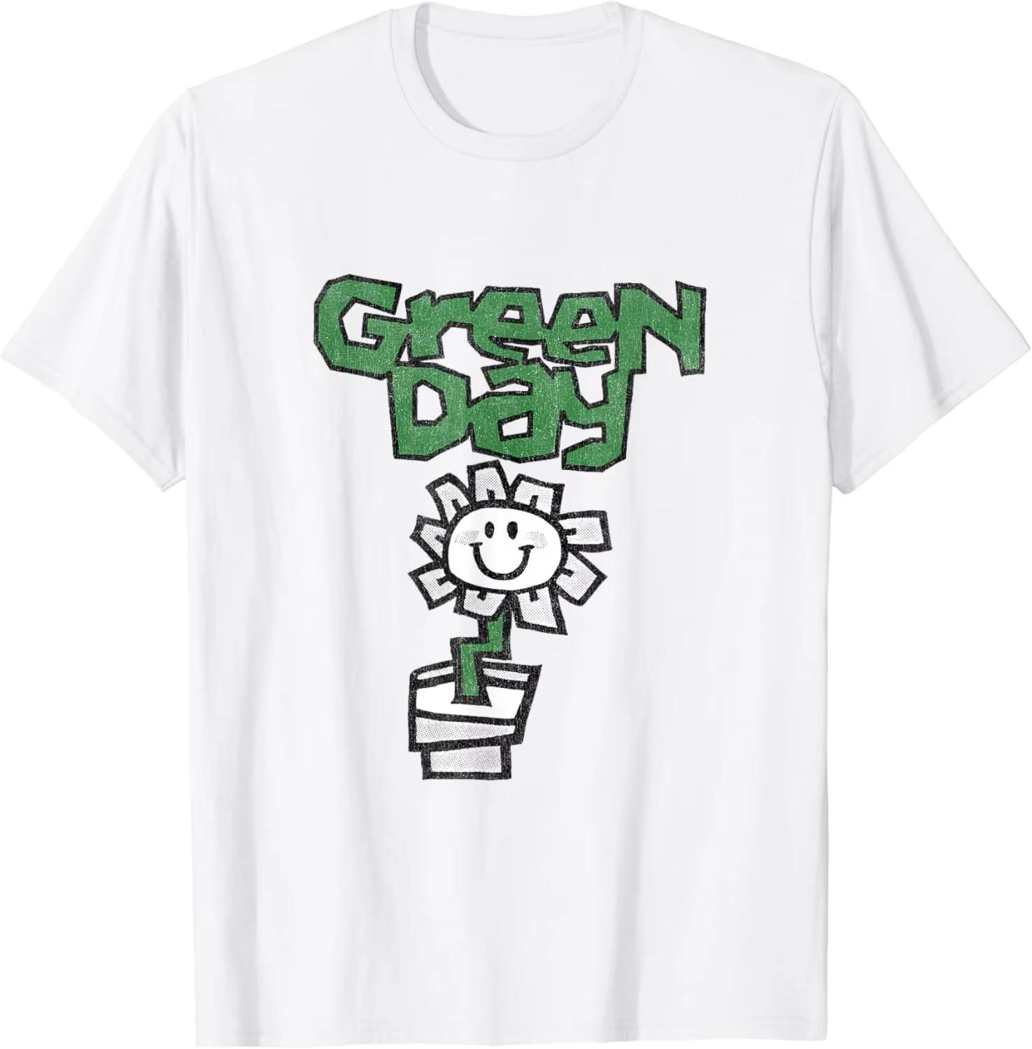 Green Day Flower Pot TShirt Funny Cute Kawaii Clothes Tops Graphic T Shirts Cute Birthday Women Clothing Camisetas Ropa Mujer S
Green Day Flower Pot TShirt Funny Cute Kawaii Clothes Tops Graphic T Shirts Cute Birthday Women Clothing Camisetas Ropa Mujer S