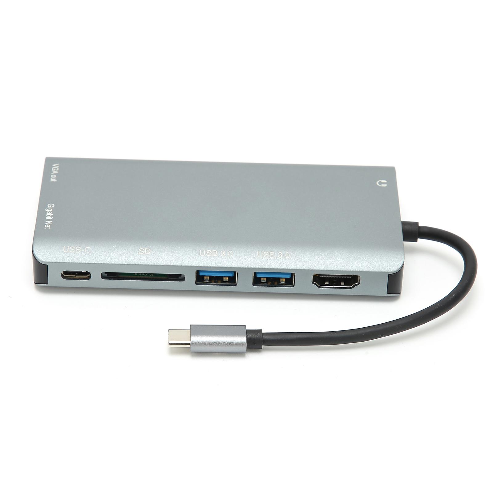 Док-станция TypeC 8 в 1 Адаптер TypeC на HD-мультимедийный интерфейс VGAUSB3.0
Док-станция TypeC 8 в 1 Адаптер TypeC на HD-мультимедийный интерфейс VGAUSB3.0