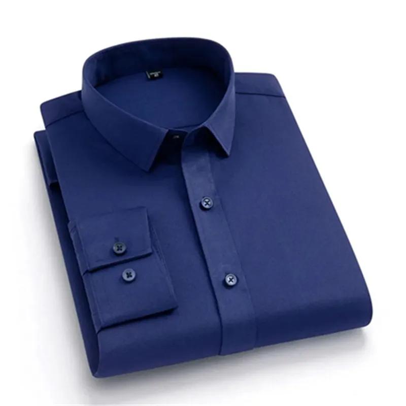 Men s Long Sleeved Elastic Shirt Non Ironing Casual Business Dress Professional Work Attire Slim Fit Navy Office Menswear 100KG 45 Темно-синій
Men s Long Sleeved Elastic Shirt Non Ironing Casual Business Dress Professional Work Attire Slim Fit Navy Office Menswear 100KG 45 Темно-синій