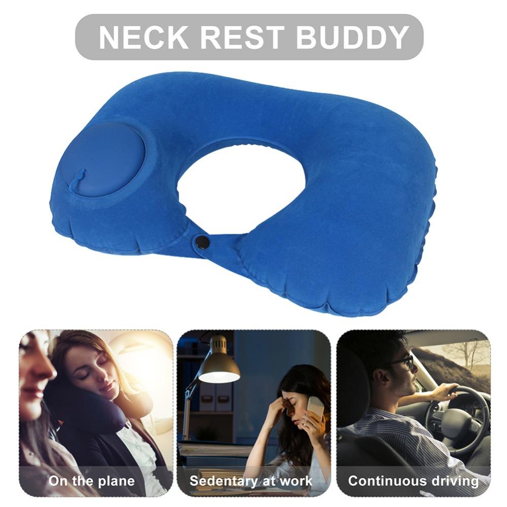 Portable Inflatable Automatic Cervical Vertebr Pillow Neck Pillow Travel Pillows U-Shape рожевий
Portable Inflatable Automatic Cervical Vertebr Pillow Neck Pillow Travel Pillows U-Shape рожевий