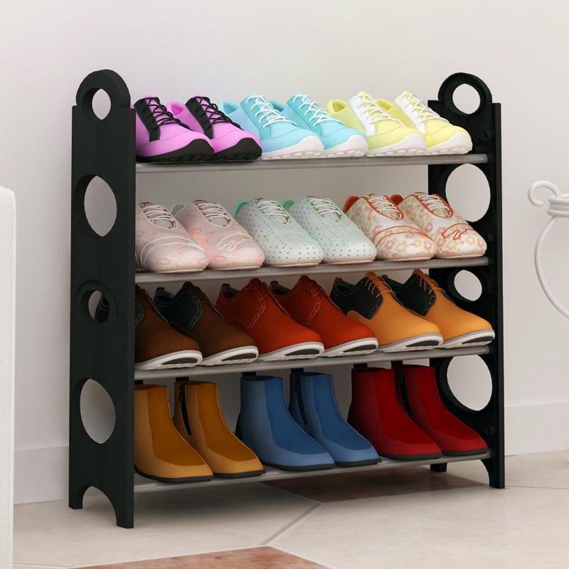 Jiayouxin 4-Tier Shoe Storage Rack with Side Panel 66x20x65cm чёрный
Jiayouxin 4-Tier Shoe Storage Rack with Side Panel 66x20x65cm чёрный