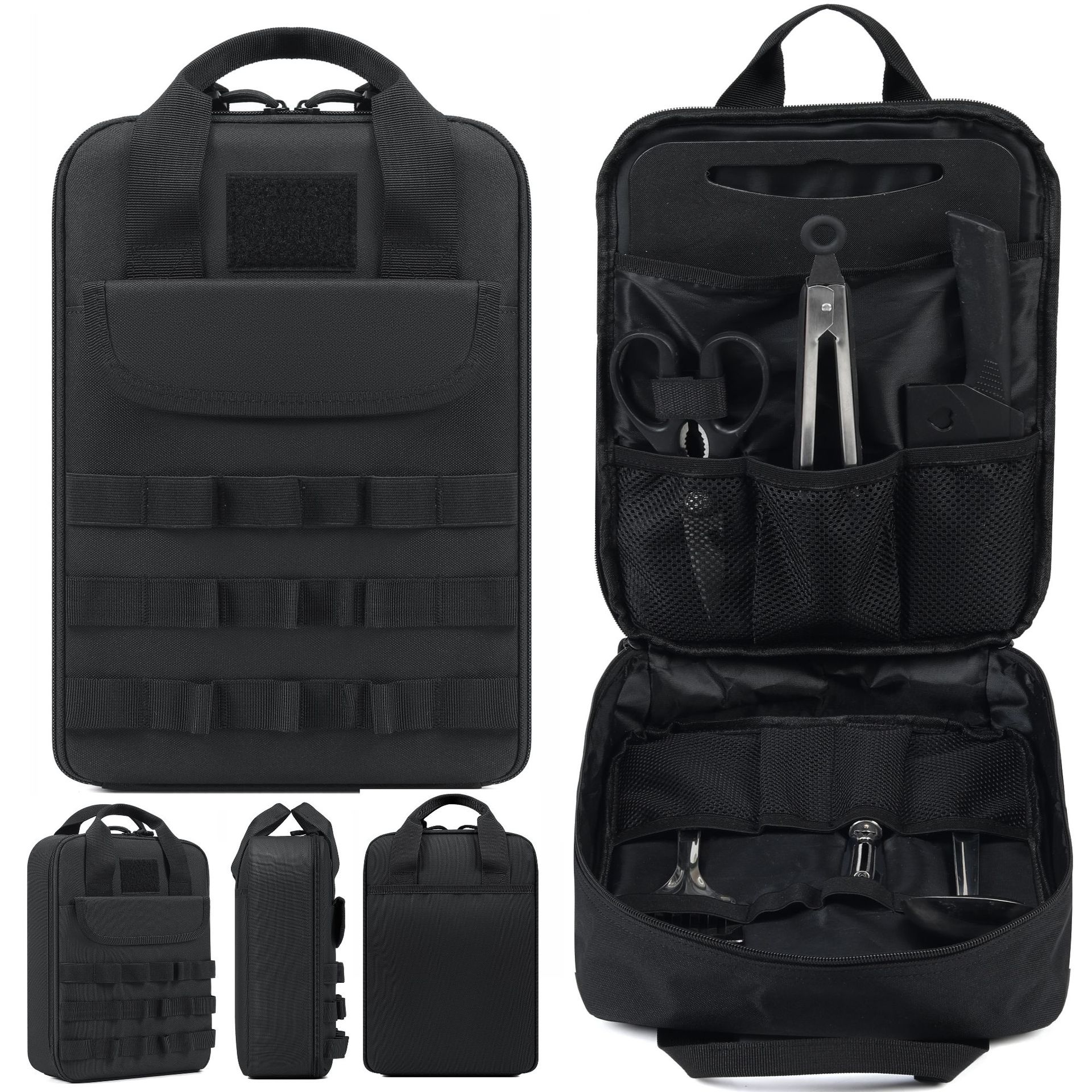 Сумка для зберігання багатофункціонального тактичного посуду для активного відпочинку, протиударна сумка для пікніка, сумка для зберігання для кемпінгу та подорожей, сумка-тоут з тканини Оксфорд чорний
Сумка для зберігання багатофункціонального тактичного посуду для активного відпочинку, протиударна сумка для пікніка, сумка для зберігання для кемпінгу та подорожей, сумка-тоут з тканини Оксфорд чорний