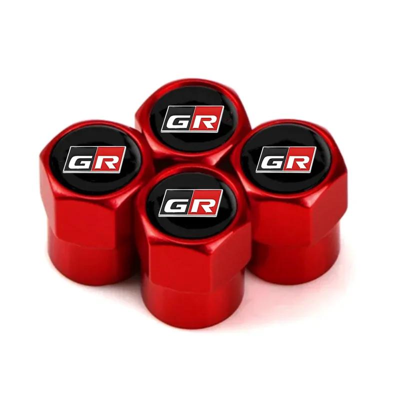 New 4Pcs Car GR Sport Wheel Tire Stem Air Valve Caps For Toyota Gazoo Racing GR86 Mirai Prado Avensis Plugs Auto Accessories
New 4Pcs Car GR Sport Wheel Tire Stem Air Valve Caps For Toyota Gazoo Racing GR86 Mirai Prado Avensis Plugs Auto Accessories