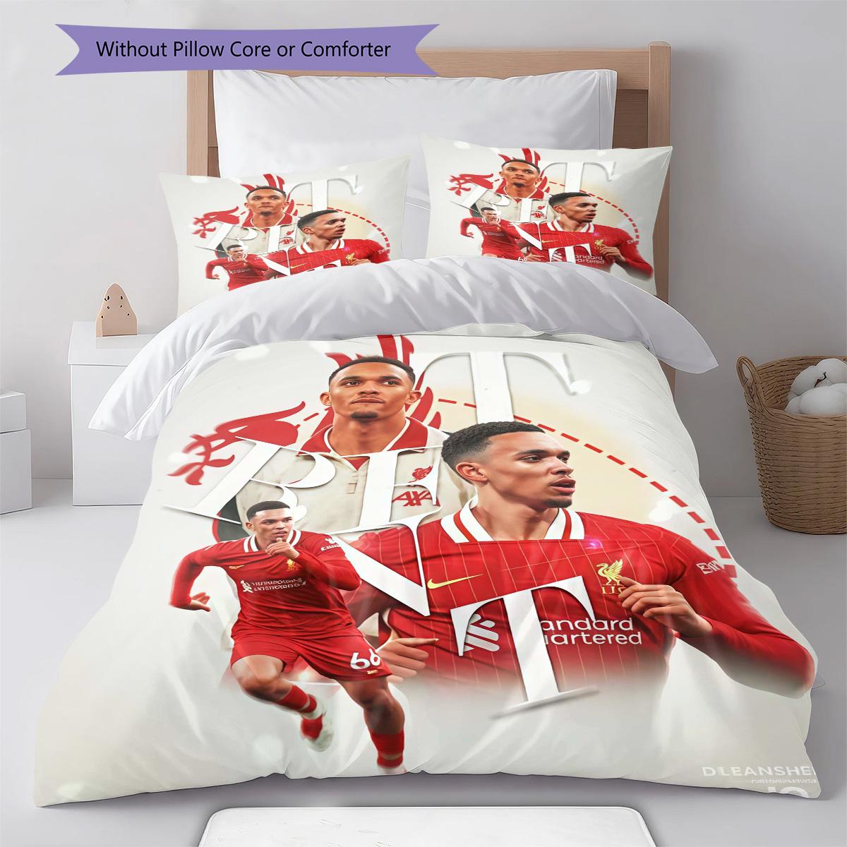 Team RugPattern Bedding Quilt Set Quilt Cover Pillowcase Home Decoration Birthday Gift (1 * duvet cover + 2 * pillowcase, without core) 135x200cm
Team RugPattern Bedding Quilt Set Quilt Cover Pillowcase Home Decoration Birthday Gift (1 * duvet cover + 2 * pillowcase, without core) 135x200cm
