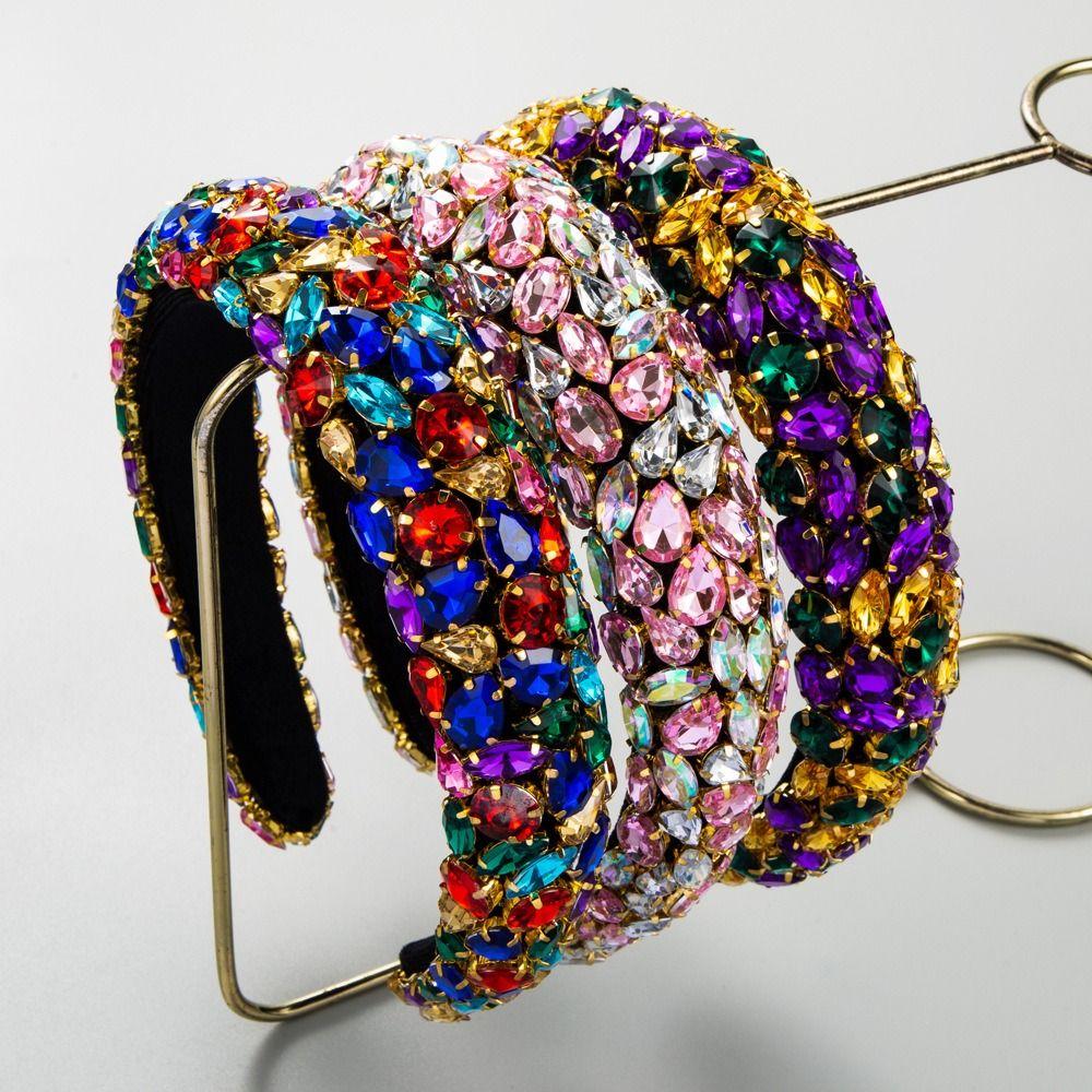 Korean Style Rhinestone Headband Jewelry Bride Tiaras Exquisite Baroque Hair Hoop Ladies фиолетовый
Korean Style Rhinestone Headband Jewelry Bride Tiaras Exquisite Baroque Hair Hoop Ladies фиолетовый