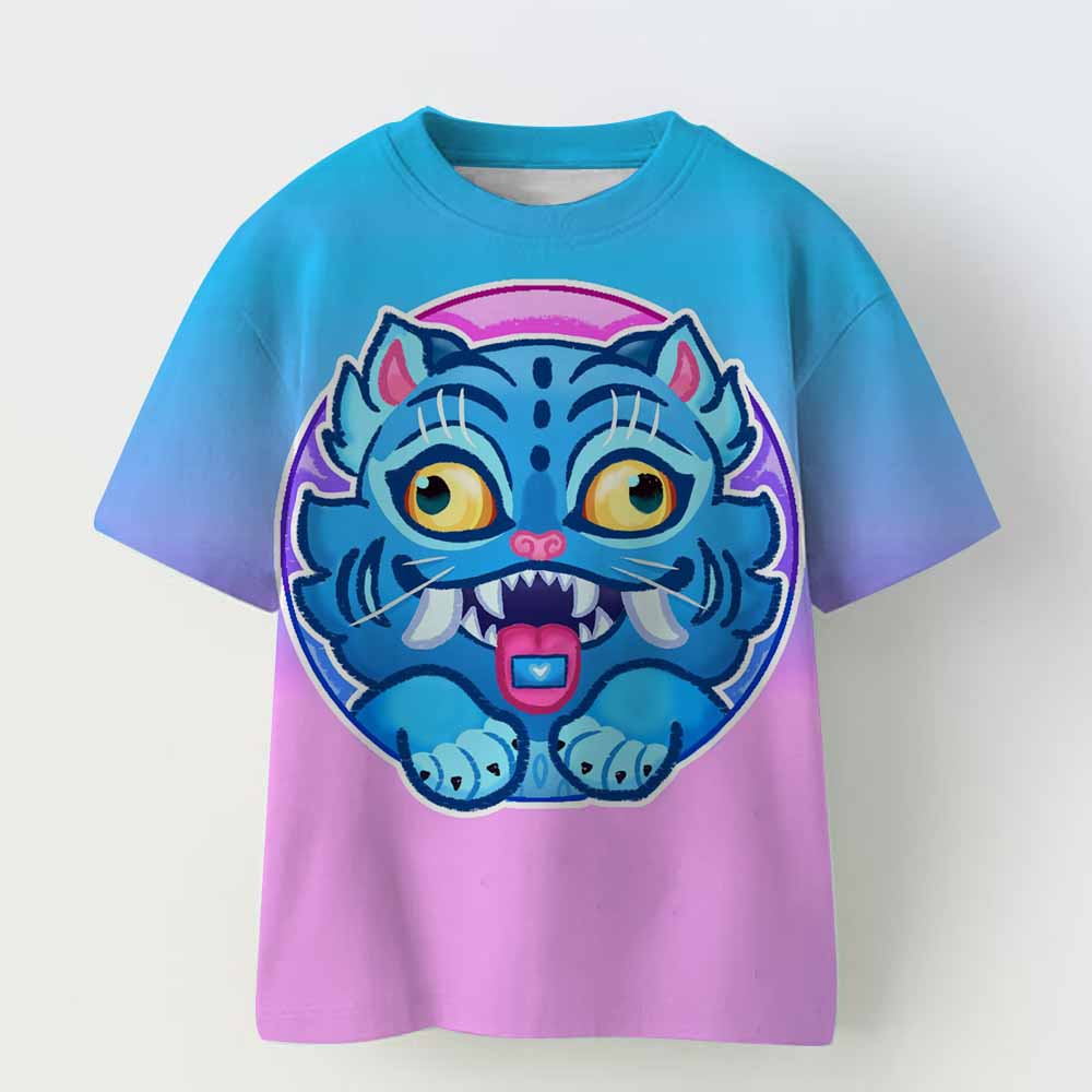 Children s clothing Kpop Devil Hunter cartoon T-shirt fun Harajuku cool children s T-shirt summer top 100
Children s clothing Kpop Devil Hunter cartoon T-shirt fun Harajuku cool children s T-shirt summer top 100