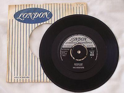 7inch Record COASTERS - Poison Ivy / I m A Hog For You HLE8938 London Records, 1959 UK Pop Used
7inch Record COASTERS - Poison Ivy / I m A Hog For You HLE8938 London Records, 1959 UK Pop Used
