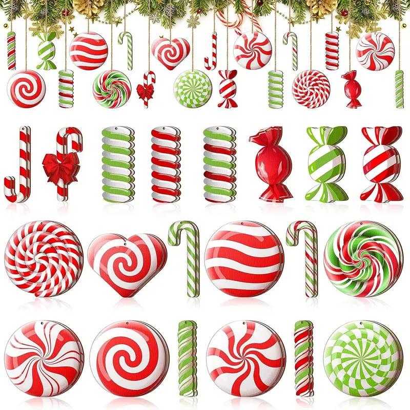 20pcs, Christmas Jelly Beans Wooden Ornaments, Tree Decorations, Yard Decorations, Yard Supplies, Party Decorations, Holiday Supplies Pack of 20
20pcs, Christmas Jelly Beans Wooden Ornaments, Tree Decorations, Yard Decorations, Yard Supplies, Party Decorations, Holiday Supplies Pack of 20