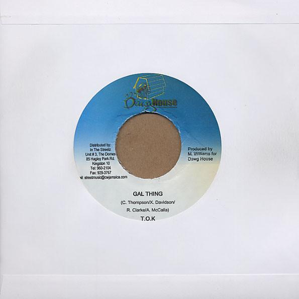 7-дюймовая пластинка T.O.K. - Gal Thing NONE Dawg House 2006 Ямайка Регги, Ска и Даб Б/У
7-дюймовая пластинка T.O.K. - Gal Thing NONE Dawg House 2006 Ямайка Регги, Ска и Даб Б/У