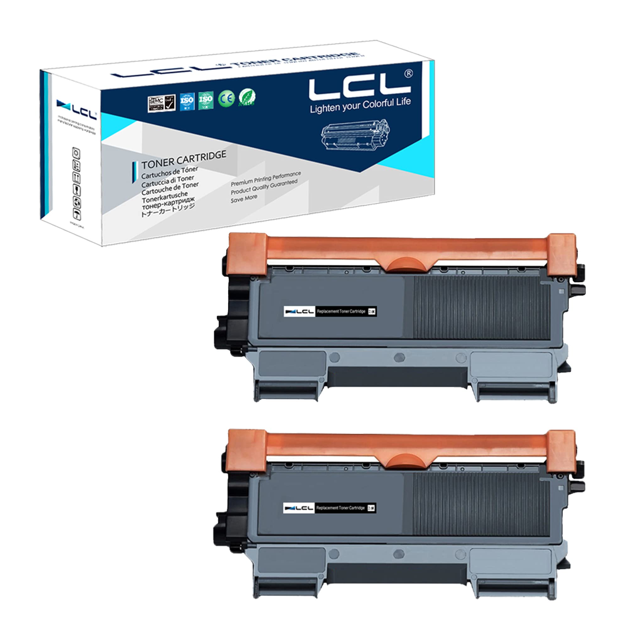 LCL for Brother TN27J 2600 pages pack Compatible toner cartridge Compatible Brother TN-27J (2 black) models HL-2130 HL-2240D HL-2270DW FAX-2840
LCL for Brother TN27J 2600 pages pack Compatible toner cartridge Compatible Brother TN-27J (2 black) models HL-2130 HL-2240D HL-2270DW FAX-2840