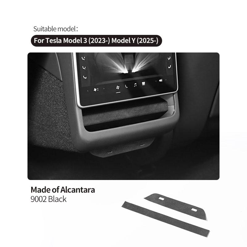 Top Suede For Tesla Model Y Juniper / Model 3 Highland Rear Air Vent Outlet Protection Trim Sticker Car Interior Accessories
Top Suede For Tesla Model Y Juniper / Model 3 Highland Rear Air Vent Outlet Protection Trim Sticker Car Interior Accessories