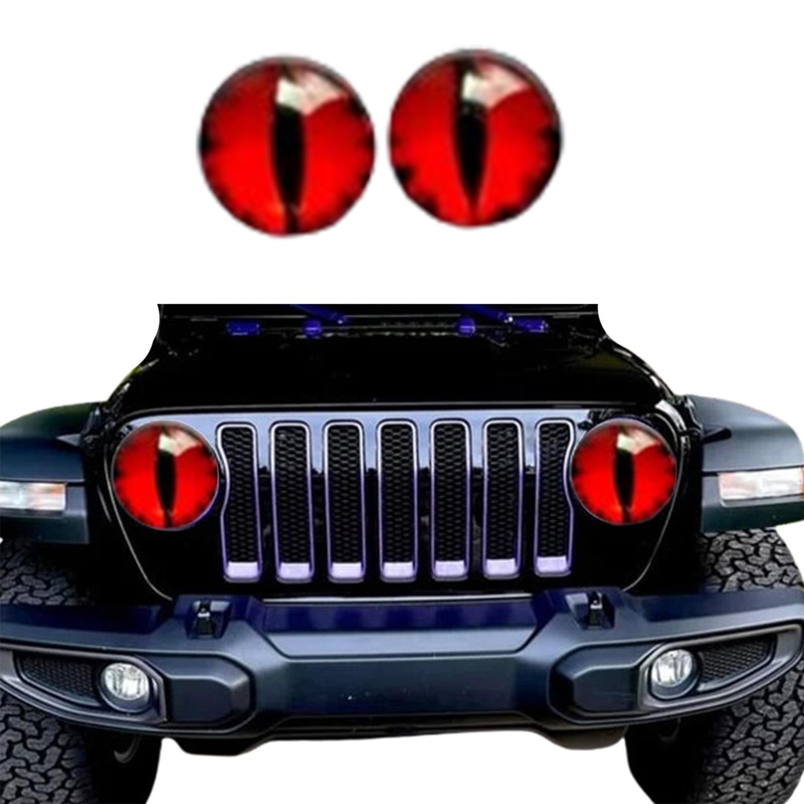 Наклейки для фар Beast Eyes, наклейки з очима для фар Jeep, наклейка з круглими фарами, 3D стерео наклейка з очима, наклейка на фару, наклейка з круглим оком на фару
Наклейки для фар Beast Eyes, наклейки з очима для фар Jeep, наклейка з круглими фарами, 3D стерео наклейка з очима, наклейка на фару, наклейка з круглим оком на фару