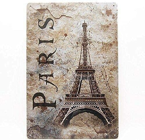 LINQWkk Vintage Tin Sign Tower Paris Funny Novelty Metal Sign Retro Wall Decor for Home Gate Garden Bars Restaurants Cafealumin 20x30cm(7.8x11.8inch)
LINQWkk Vintage Tin Sign Tower Paris Funny Novelty Metal Sign Retro Wall Decor for Home Gate Garden Bars Restaurants Cafealumin 20x30cm(7.8x11.8inch)