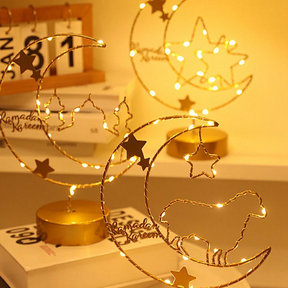 Creative Moon Shape Iron Art Table Lamp Battery Powered Copper Wire Night Light Bedroom Decor Moon and Star
Creative Moon Shape Iron Art Table Lamp Battery Powered Copper Wire Night Light Bedroom Decor Moon and Star