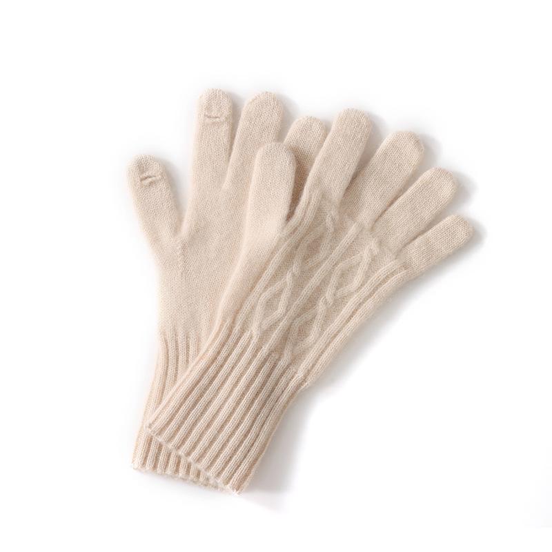 Women s Cashmere Fingerless Gloves - Extended Wrist, Thick Warmth, Touchscreen-Compatible, Cable Knit for Cycling
Women s Cashmere Fingerless Gloves - Extended Wrist, Thick Warmth, Touchscreen-Compatible, Cable Knit for Cycling