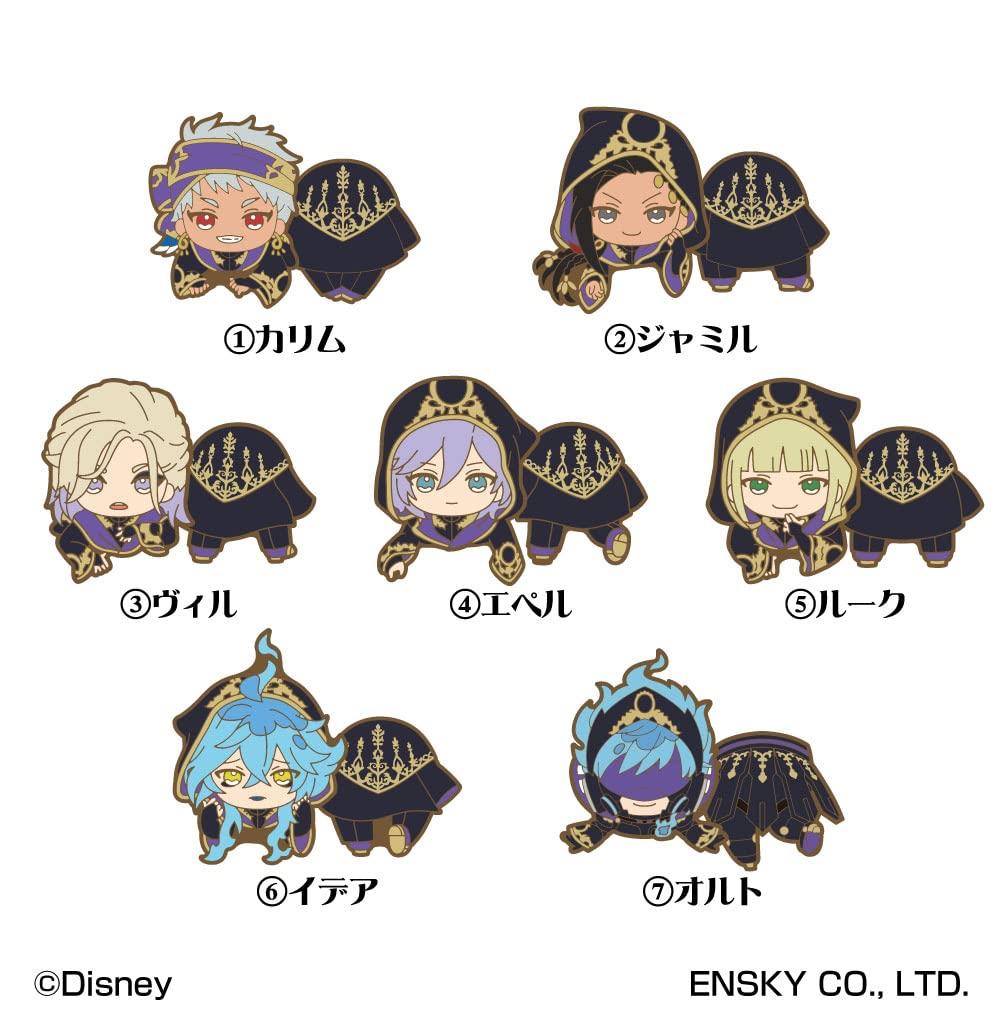 Ensky Disney Twisted Wonderland Ride Резиновый клип 2 B Коробка с продуктом, 7 видов, Прибл. 50 x 45 x 30 мм, Из ПВХ, АБС, Средний
Ensky Disney Twisted Wonderland Ride Резиновый клип 2 B Коробка с продуктом, 7 видов, Прибл. 50 x 45 x 30 мм, Из ПВХ, АБС, Средний