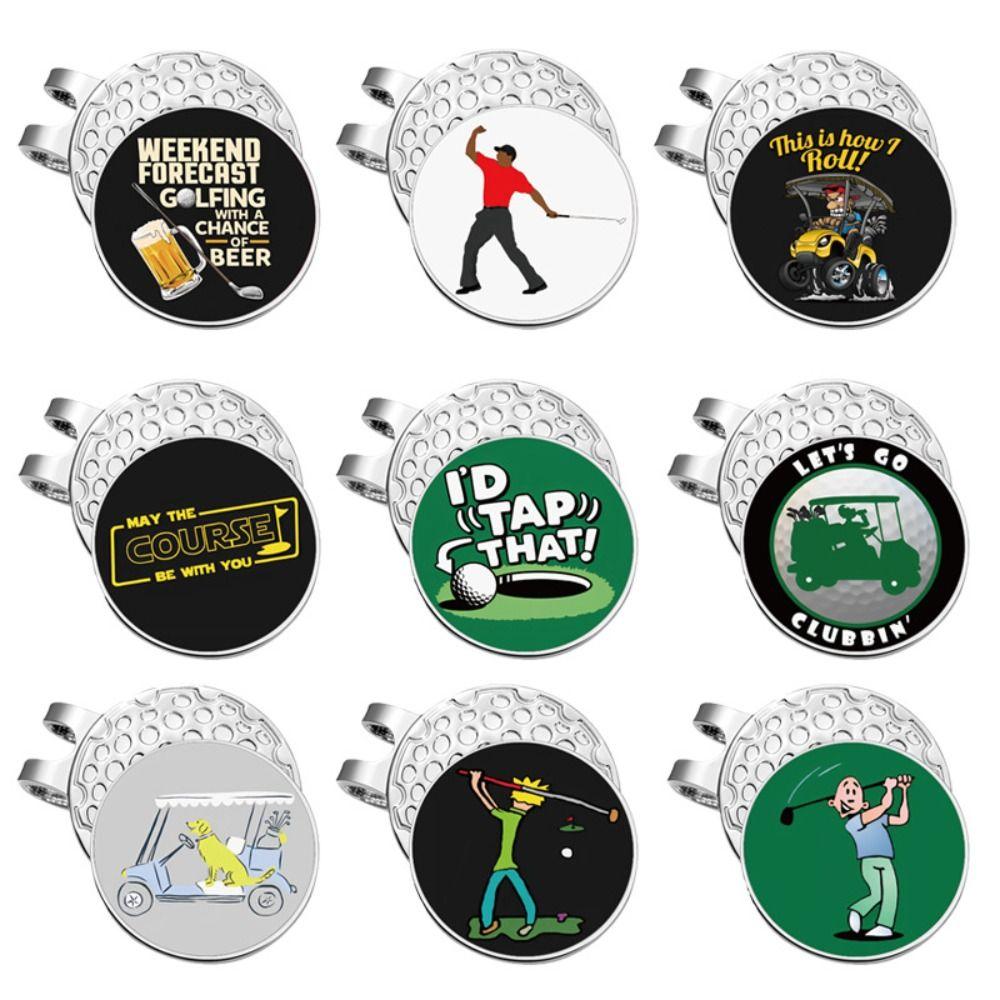 Golfer Pattern Golf Hat Clips Magnetic Golf Cap Clips Outdoor Sports Golf Ball Marker Men Women Style 3
Golfer Pattern Golf Hat Clips Magnetic Golf Cap Clips Outdoor Sports Golf Ball Marker Men Women Style 3