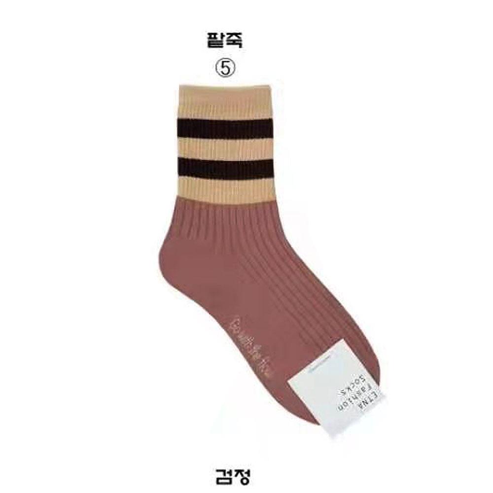 Корейские хлопковые носки с двойными полосками и комбинезон для йоги, включая колготки для голых ног и полосатые спортивные носки Etna College для женщин One Size
Корейские хлопковые носки с двойными полосками и комбинезон для йоги, включая колготки для голых ног и полосатые спортивные носки Etna College для женщин One Size